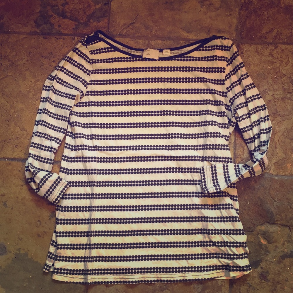 GUC Anthropologie 3/4 Sleeve Top